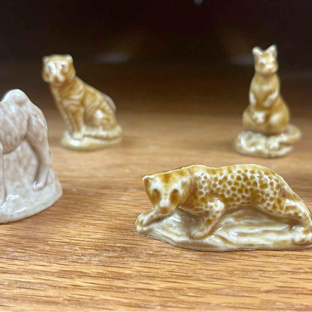 Vintage Wade England Whimsies Lot Of 9 Total 1970-80